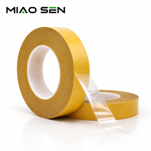 Nastro <span class=keywords><strong>Biadesivo</strong></span> <span class=keywords><strong>Trasparente</strong></span> in PET con Adesivo Acrilico Sensibile alla Pressione ad Alta Viscosità e Resistente alle Alte Temperature, Spessore 0,08 mm - Product Image 2
