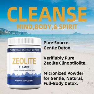 Doğal formül zeolit temizlemek toz-enerji artışı için hızlı nazik detoks diyet takviyesi - Product Image 5