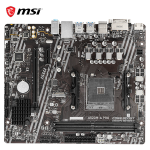 Carte mère d'ordinateur A520M-A PRO compatible avec les processeurs 5600X/5600G/5700G (AMD A520/Socket AM4) - Product Image 2