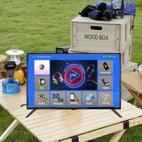 Wiederauf ladbarer 32-43-Zoll-LED-LCD-Fernseher des Herstellers Bluetooth-USB-DVB-T2 HD FHD HDTV Portable für Wohnmobile
