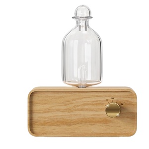 Прямая Продажа с завода, роскошный портативный ароматизатор эфирного масла, безводный распылитель, деревянный Электрический аромадиффузор для дома - Product Image 1