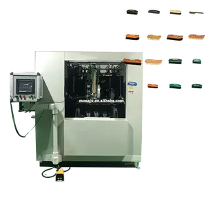 Fábrica profesional 5 Axis Hair Making Machine Brush Tufting Machines con Drilling_Cnc Limpieza de telas Tufting Making Machines