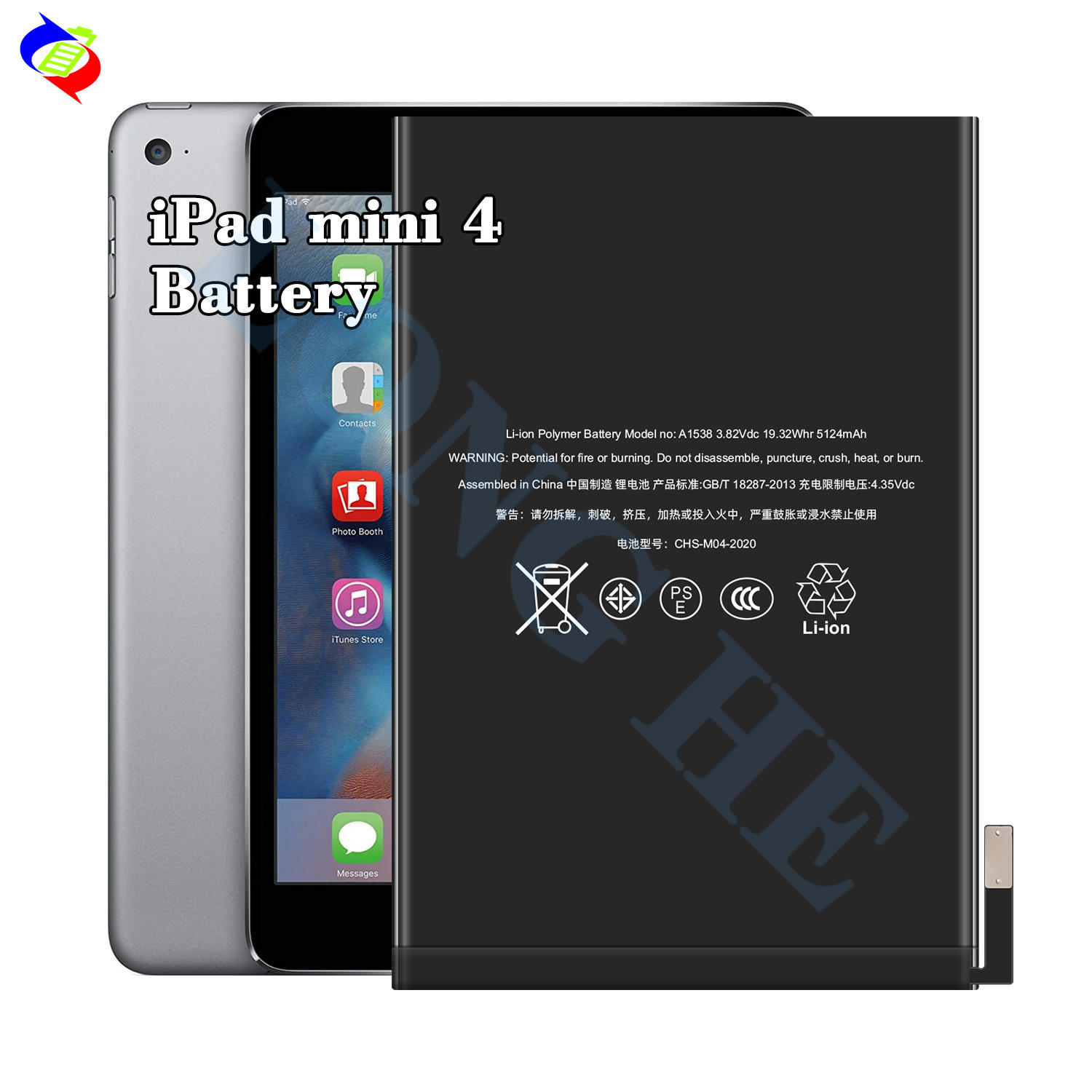 5124mAh Tablet Battery for iPad Mini 4 A1538 A1550 - Reliable