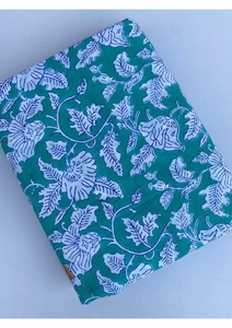 Tela de Algodón Hecha a Mano en India, Tela Estampada a Mano Sanganeri de Jaipur, Material de Tela para Vestidos, Fabricante Indio - Product Image 5
