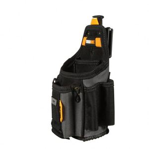 Pochette à outils BSCI pour charpentiers et menuisiers : Pochette multifonction à deux poches avec marteau suspendu - Product Image 1