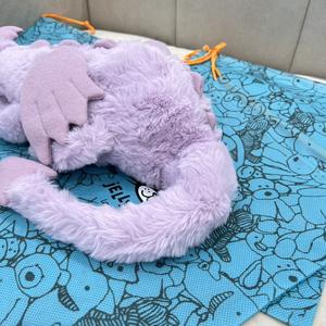Peluche originale Jelly cat <span class=keywords><strong>Shiryu</strong></span>, rembourrage en coton PP, ornements mignons, cadeau, taille moyenne, douce et paresseuse - Product Image 3