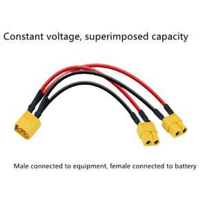 Connecteur de batterie XT60 pour avion modèle et drone, interface T-Plug, vente en gros usine - Product Image 4