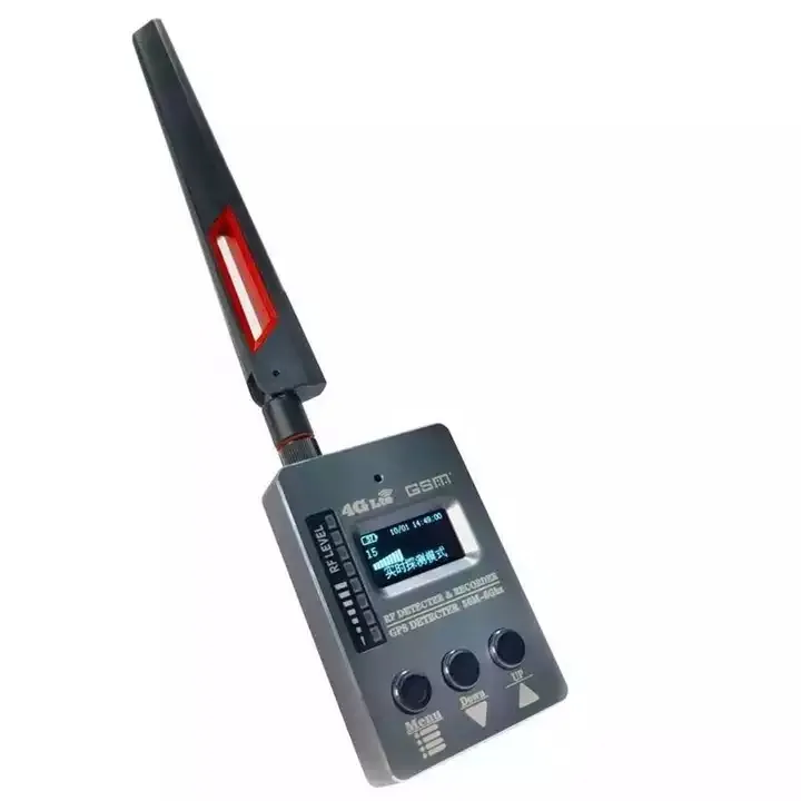10 Mhz à 6 Ghz GPS Tracker Détecteur Anti Espion Caché Mini Caméra 234G Téléphone Portable GSM Écoute Sonore Signal Espion Dispositifs Finder