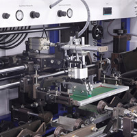 Nueva Máquina de Serigrafía Automática de Alta Velocidad de 4 Colores y 6 Estaciones para Impresión de Etiquetas de Vidrio y Tubos