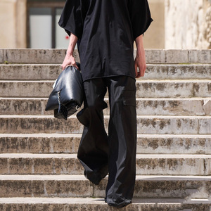 Urban RICK <span class=keywords><strong>pantaloni</strong></span> <span class=keywords><strong>Cargo</strong></span> a gamba larga <span class=keywords><strong>pantaloni</strong></span> Casual Unisex funzionali <span class=keywords><strong>pantaloni</strong></span> dritti da <span class=keywords><strong>uomo</strong></span> a tasca larga personalizzati OEM - Product Image 5