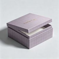 Boîte cadeau rigide de luxe personnalisée de haute qualité avec laminage mat, motif personnalisé, pour vêtements