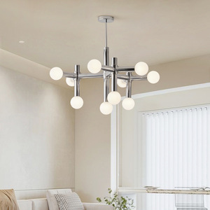 Modern Minimalist Bauhaus-Style Vintage Living Room Chandelier Memphi-Wabi-Sabi Bedroom <b>Dining</b> Study <b>Lighting</b> Fixture - Product Image 2