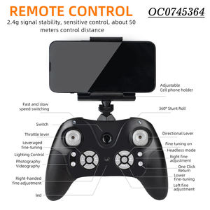 Cuadricóptero teledirigido con <span class=keywords><strong>control</strong></span> remoto, avión volador, juguete con cámara Wifi 480P - Product Image 6