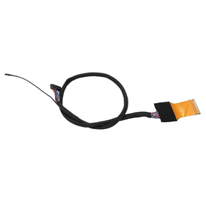 Cabo LVDS FFC de 2 Canais 8-bit 51 Pinos 500mm PVC Preto Macho-Fêmea 20pçs/pacote para HDTV com Resolução 8K e TVs LG de 550mm Pretas - Product Image 1