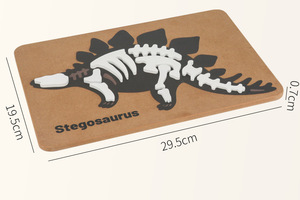 Rompecabezas de Madera Ecológico y Creativo con Forma de Esqueleto de Dinosaurio para Bebés y Niños Pequeños - Product Image 6