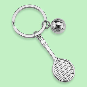 Club deportivo regalos <span class=keywords><strong>de</strong></span> recuerdo deporte creativo juego <span class=keywords><strong>de</strong></span> pelota llaveros tenis béisbol <span class=keywords><strong>Ping</strong></span>-pong bolos <span class=keywords><strong>Golf</strong></span> bádminton llavero - Product Image 4