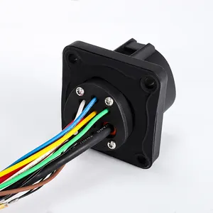 Manufacturer 25A Electric Motorcycle Scooters Charging Port Cable Socket