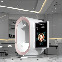 Scanner de peau alimenté par AI-Caméra HD 4K et opération facile | Recommandation de soins de la peau personnalisable et rapport automatique pour salon de beauté