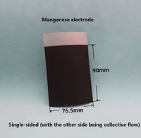 Feuille d'électrode en dioxyde de manganèse avec substrat en acier inoxydable pour la recherche sur les batteries Zn-Mn et les tests en laboratoire, personnalisable OEM