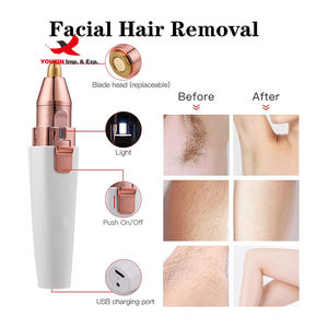 Machine de rasage électrique 2-en-1 pour sourcils, indolore, à prix réduit pour achats groupés – Fournisseurs - Product Image 2