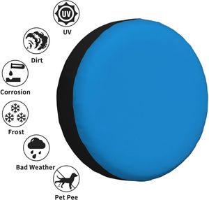 Copriruota Blu per Tutte le Stagioni con Logo Personalizzato, Impermeabile e Resistente alle Intemperie - Product Image 4