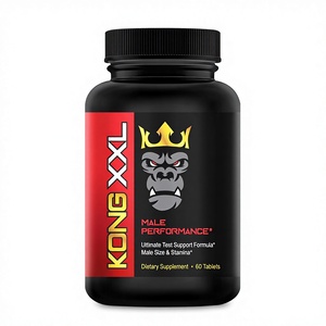 Pastillas Kong XXL Ultimate para el Rendimiento Masculino - 60 Tabletas, Aumento de 3-6 Pulgadas, Suplemento para Mejorar el Tamaño en 60 Días - Product Image 1
