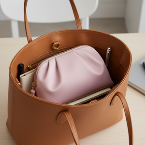 Bolsa de Maquillaje de Satén Personalizada al por Mayor, Ecológica y de Lujo, con Cierre de Borla de Lujo para Viajes - Product Image 4