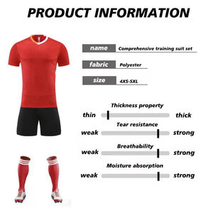OEM al por mayor para <span class=keywords><strong>Liverpool</strong></span> 25/26 Kit de camiseta de fútbol Transpirable Nuevo diseño Top y pantalones cortos para niños con logotipo de impresión por sublimación - Product Image 4