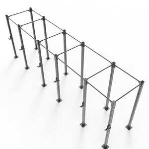 상업용 플로어 마운트 프리 스탠딩 크로스 트레이닝 체육관 장비 스쿼트 파워 랙 대회 풀업 바 피트니스 체육관 장비 - Product Image 2