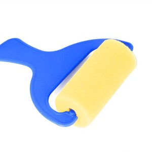 Juego de rodillos de pintura con esponja Mu Kun para niños, herramienta educativa de arte creativo con diferentes patrones y colores para el aprendizaje temprano - Product Image 4
