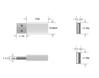 Bloqueador USB, Protector de Datos para Cargador USB