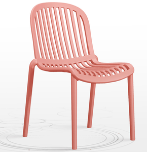 USA DELIVERY Modern <b>Stackable</b> Plastic <b>Dining</b> <b>Chair</b> | Commercial Restaurant Café & Outdoor Seating - Product Image 1