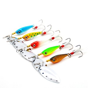Nouveau leurre rotatif en laiton OEM 16g, appât dur, haute durabilité pour la pêche à la truite, au black-bass, en eau douce, en rivière, en ruisseau, équipement de pêche - Product Image 1