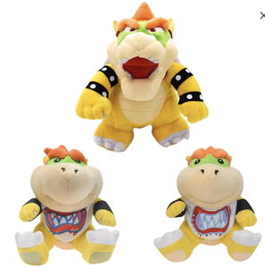 Lớn 25Cm Cho Disney Công Chúa Đứng Pose Koopa Lửa Rồng Xương Siêu Mềm Sang Trọng Comforter Thêu Đồ Chơi Động Vật Biển - Product Image 1