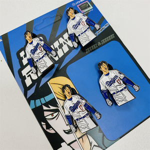 Pin de solapa de metal personalizado de esmalte suave con diseño de dibujos animados de anime de <span class=keywords><strong>Vicente</strong></span> Fernández, ¡gran venta! Diseña tus propios pines para gorras. - Product Image 6