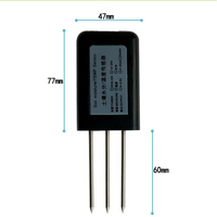 Capteur d'humidité du sol EC LoRaWAN étanche IP68 SE01-LB avec mesure précise et surveillance en temps réel