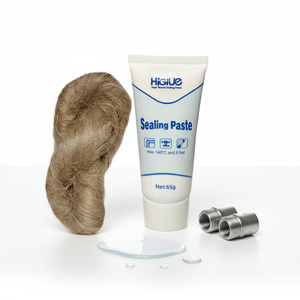 Pâte d'étanchéité anti-corrosion 65g de qualité supérieure fabriquée en Chine + 25g de chanvre/lin pour la réparation des fuites d'eau et de gaz en plomberie - Product Image 1