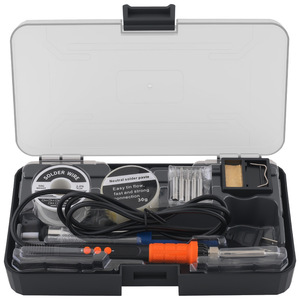 Hi-Spec Soldering Iron <b>Kit</b> 500C Digital Display Adjustable Temperature <b>Welding</b> Repair Tool with 5 Replaceable Tips - Product Image 5