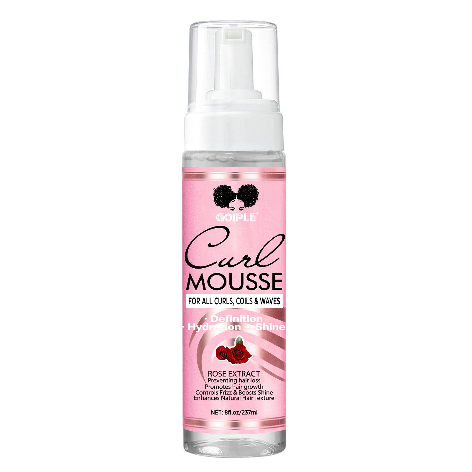 mousse à boucles