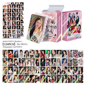 Album de cartes holographiques TW de 124 pièces, cartes photo Momo Sana <span class=keywords><strong>Chaeyoung</strong></span>, articles promotionnels de célébrités - Product Image 2