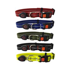 LINLIGIFTS 방수 개 조명 애완 동물 보이는 안전 야간 걷기 충전식 무지개 색 <span class=keywords><strong>LED</strong></span> 깜박이는 개 목걸이 - Product Image 2