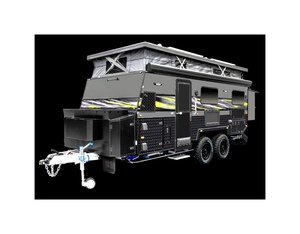 Una caravana emergente en la azotea con espacio de almacenamiento y una cocina al aire libre - Product Image 1