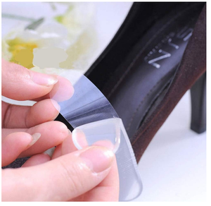 Doublure de poignées de talon transparentes insère des autocollants de coussinets de chaussures pour hommes et femmes chaussures amples, chaussures <span class=keywords><strong>trop</strong></span> grandes, <span class=keywords><strong>coussinet</strong></span> de talon - Product Image 3
