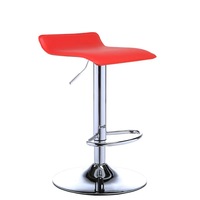 Tabouret de bar pivotant moderne personnalisé en cuir PU, dossier bas, chaise de salle à manger de cuisine avec vérin à gaz réglable pour plus de confort