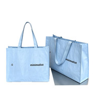 Sac de courses pliable en PP tissé imperméable de petite taille personnalisé pour cadeaux