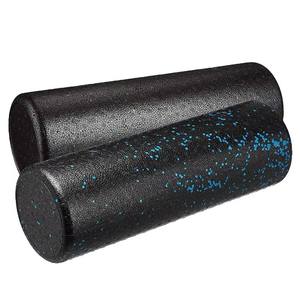 Rodillo de espuma EPP de densidad redonda Premium compuesto negro firme de destino alto OEM personalizado masaje Crazy Fit - Product Image 2