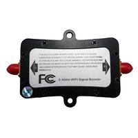 Amplificateur de signal WLAN 4W 12V 2,4-2,5 GHz à faible bruit, amplificateur RF bidirectionnel pour répéteurs de communication sans fil 2,4 GHz 4W