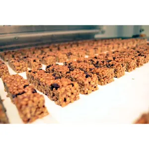 CE Approved Snack Granola Bar Making Production Line Cereal Protein Bar Machine