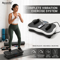 En İyi 3D Titreşimli Platform Makinesi Ev Tipi Fitness Ekipmanı Tüm Vücut Pivotal Mini Terapi Kardiyo Egzersiz Cihazı