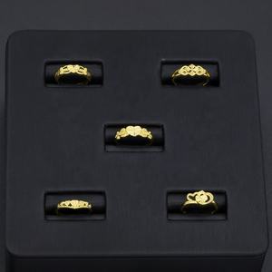 Anillos de Eternidad Clásicos JXX de Latón Chapado en Oro de 24K para Mujer, Joyería de Moda - Product Image 4